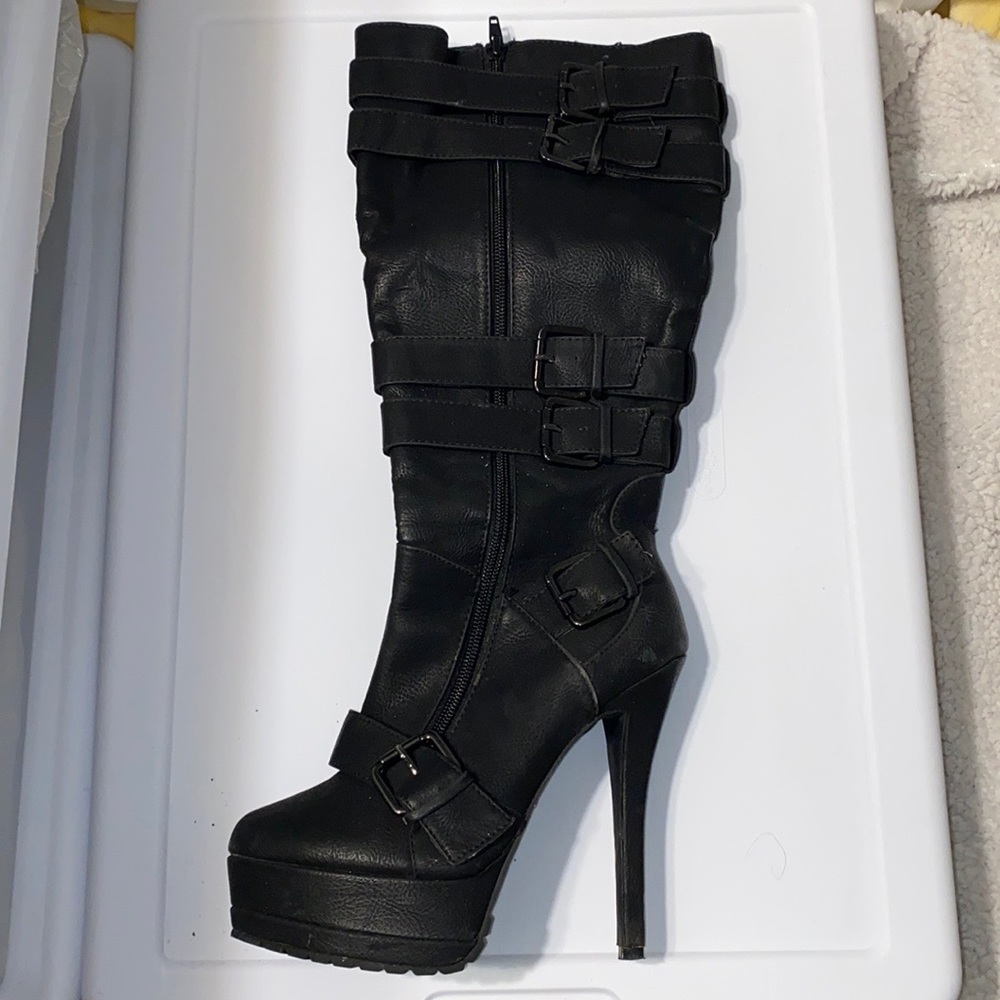 Knee high boots